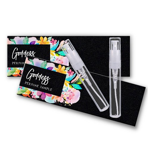 Custom Colorful Perfume Tester Strip Mini Business Card