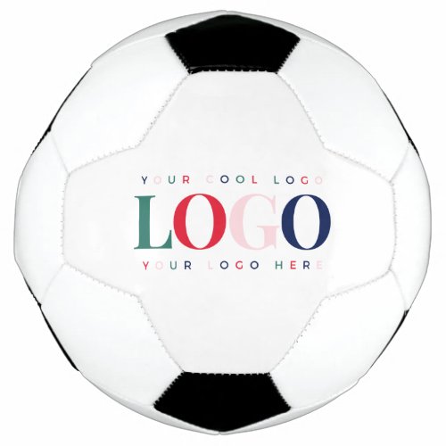 Custom Colorful Rectangle Business Logo Branded  Soccer Ball