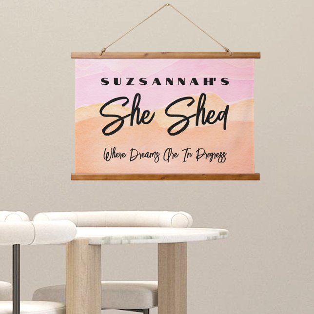 Custom Colorful Watercolor Background Wall Hanging Tapestry (Creator Uploaded)