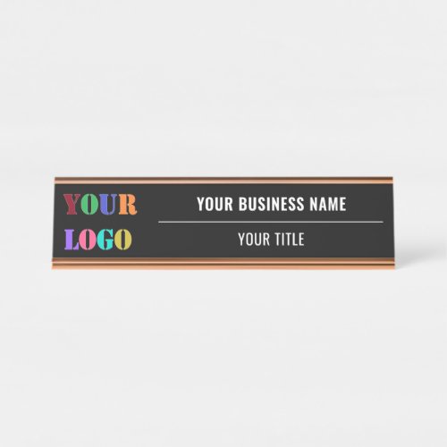 Custom Colors and Font Your Own Design Name Plate