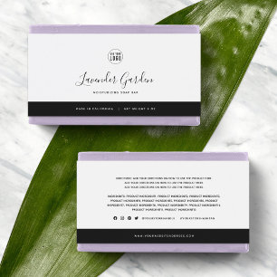 Custom Colors Contrast Ingredients Product Label