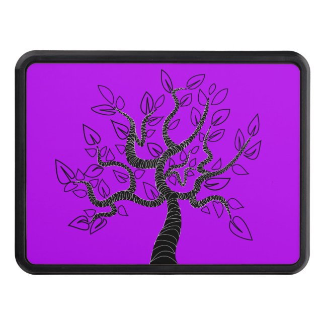 Custom Colors Hitch Cover with Tree of Life  (Front)