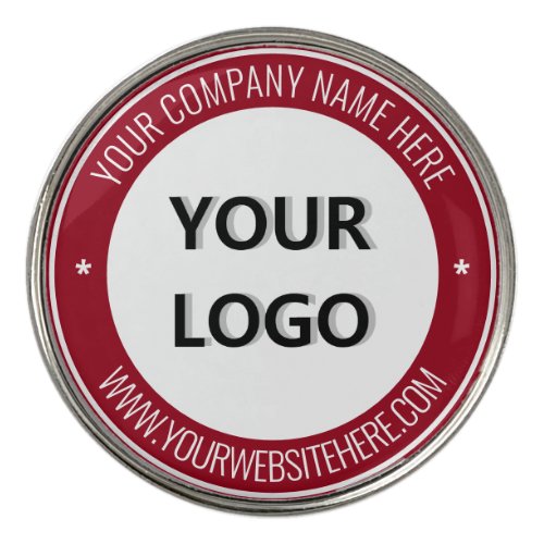 Custom Colors Logo Promotional Golf Ball Marker