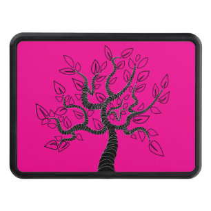 Custom Colors Modern Hitch Cover with Tree of Life