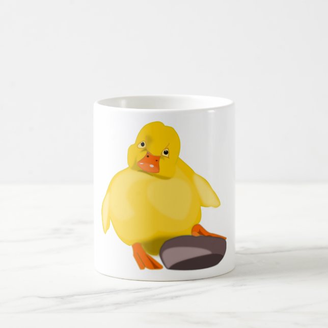  Custom Colors Mug with Litte Yellow Duckling (Center)