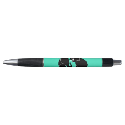 Custom Colors Pen with Elephant Couple