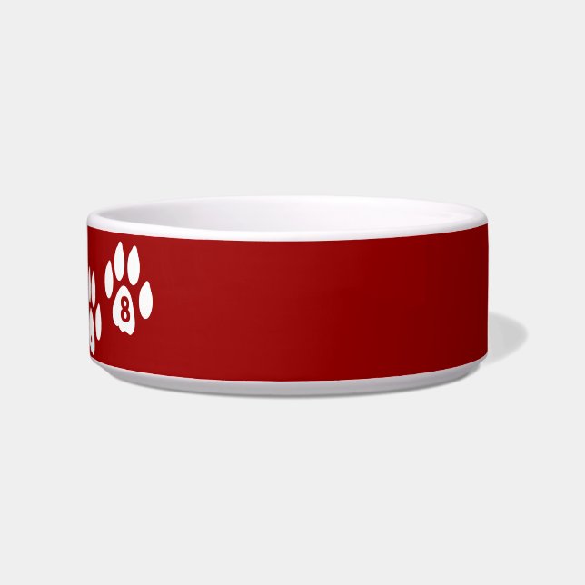 Custom Colour Dewey Cat Bowl (Right)