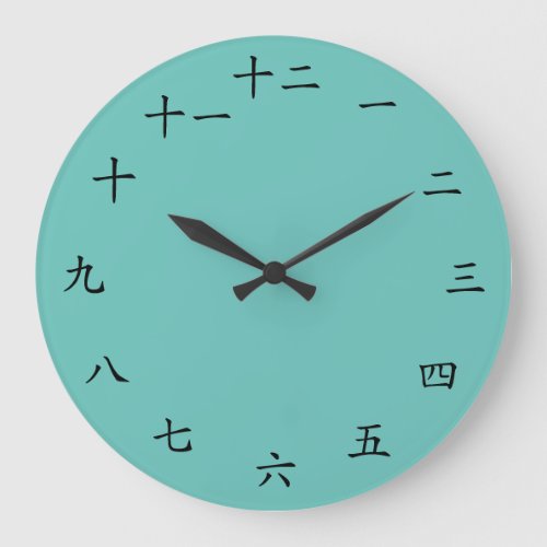 Custom Colour Japanese Clock