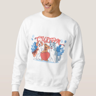 Custom Comfort Colors Vintage Pet for Humans dog Sweatshirt