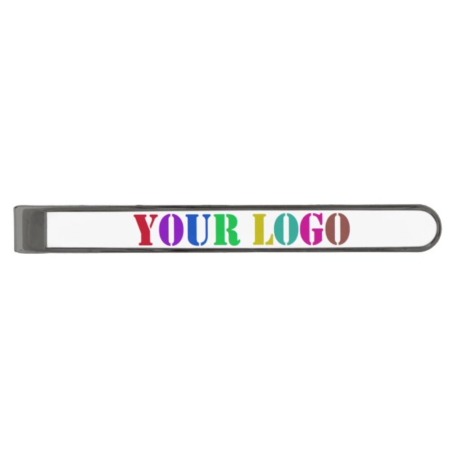 Custom Companmy Logo Promotional Business Tie Bar (Front)