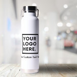 Custom Company Add Text  Logo Personalized Water Bottle<br><div class="desc">Add your logo and text to this Custom Company Personalized Water Bottle. This custom company copper vacuumed water bottle is a breeze to edit! Message me with any questions! No upcharge for printing multiple colors.</div>