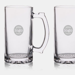 Custom Company Bar Club Team Logo Branded Beer Mug Stein