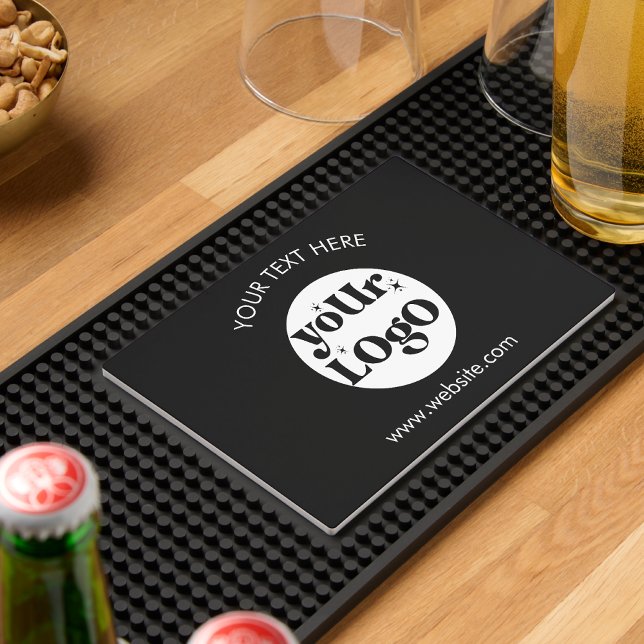 Custom Company Branded Business Logo Bar Mat (Creator Uploaded)