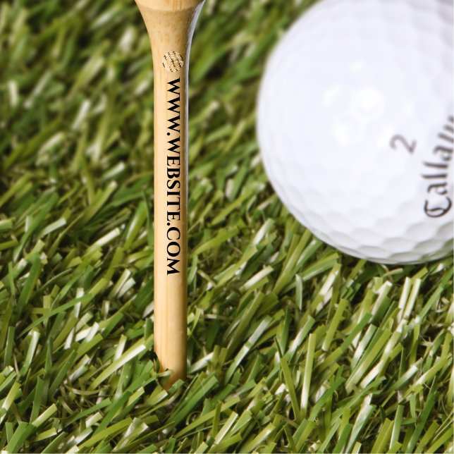 Custom Company Branded Business Logo  Golf Tees (Custom Company Branded Business Logo add your own simple custom picture and text club training givew)