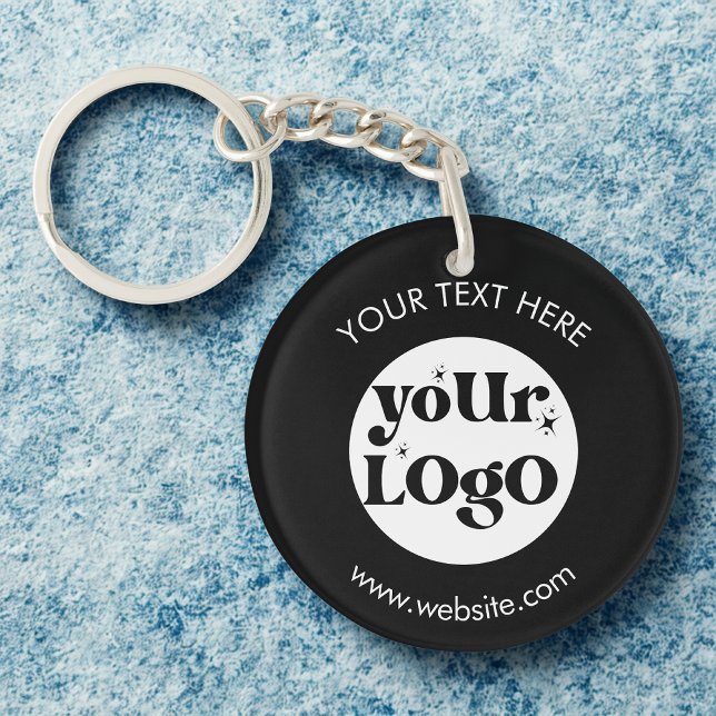 Custom Company Branded Business Logo Keychain (Creator Uploaded)