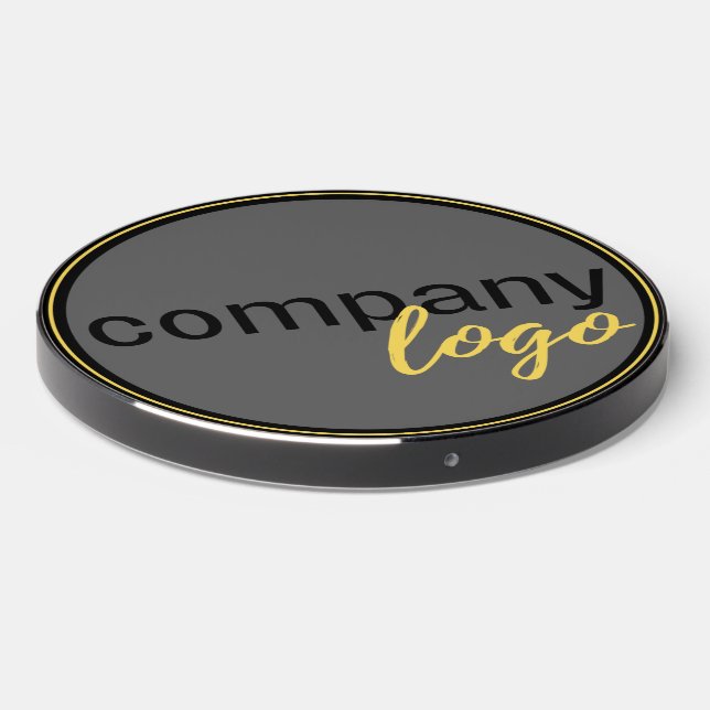 CUSTOM COMPANY BUSINESS BRANDED LOGO  WIRELESS CHARGER  (Front 2)