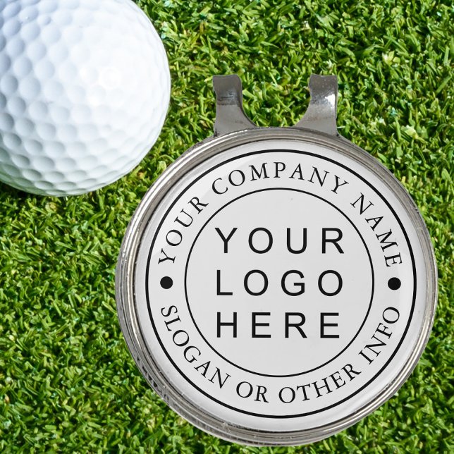 Custom Company Business Circle Logo Golf Hat Clip (Creator Uploaded)