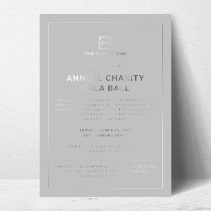 Custom Company Business Corporate Event Party Foil Invitation