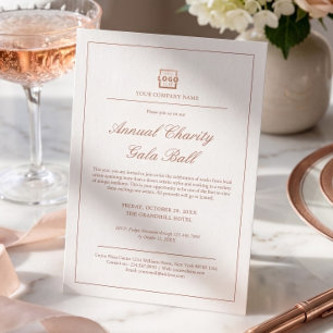 Custom Company Business Corporate Event Party Invitation