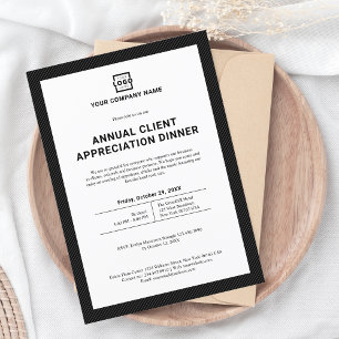 Custom Company Business Corporate Event Party Invitation