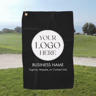 Custom Company Business Logo and Name Promotional Golf Towel