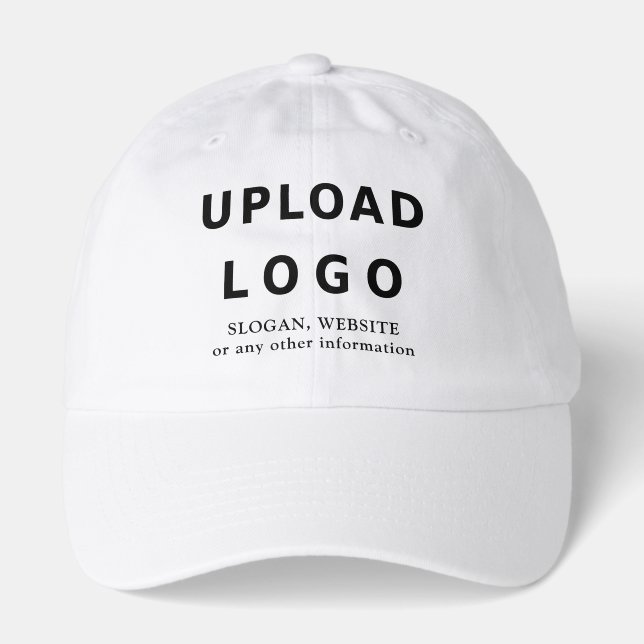 Custom Company Business Logo and Text Classic Dad  Hat (Front)