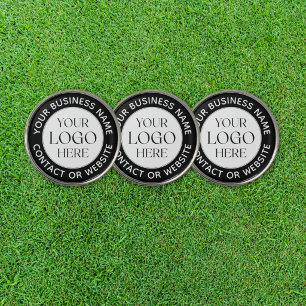 Custom Company Business Logo and Texts Promotional Golf Ball Marker