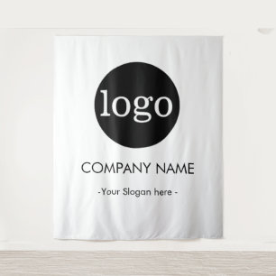 Custom Company business Logo Backdrop For Events