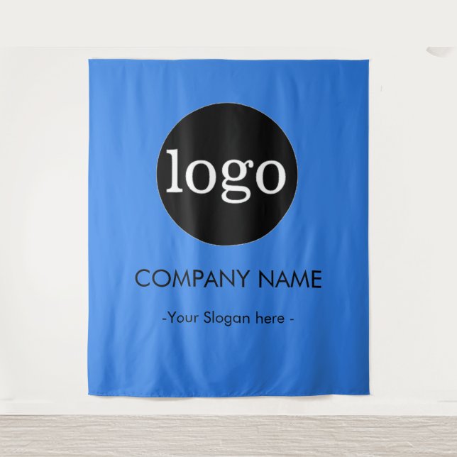Custom Company business Logo Backdrop For Events (Front)