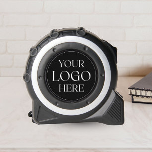 Custom Company Business Logo Black Promotional Tape Measure