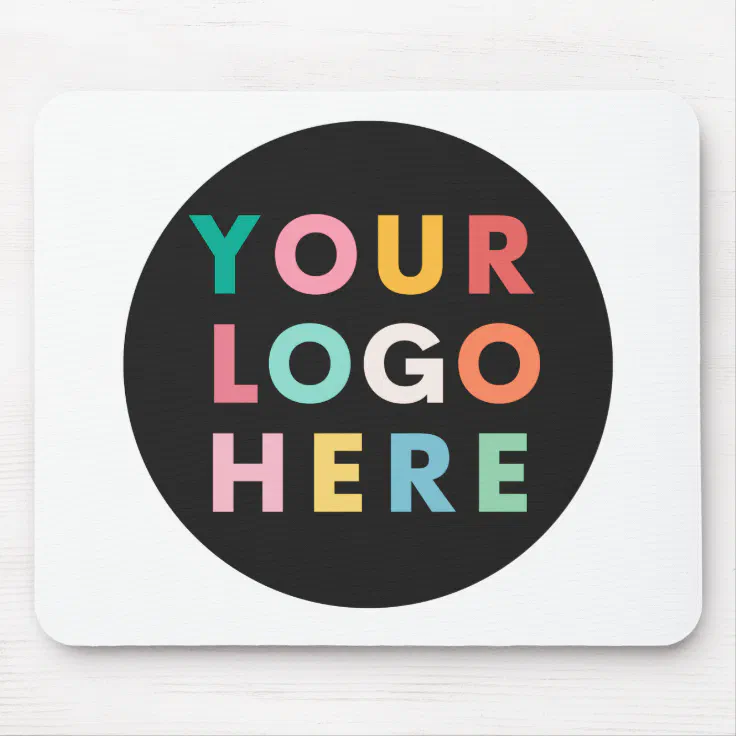 Custom Company Business Logo Branded Mouse Pad | Zazzle