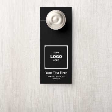 Custom Company Business Logo Branded Professional Door Hanger