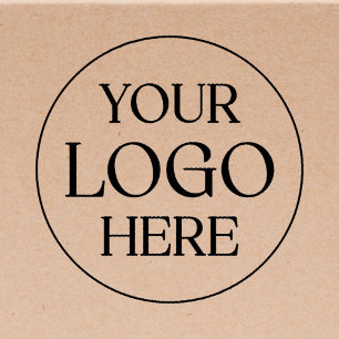 Custom Company Business Logo Branded Rubber Stamp