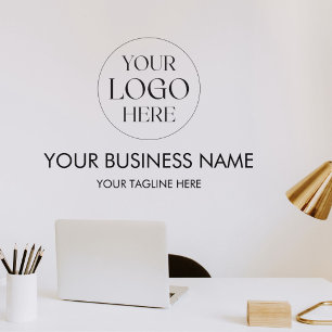 Custom Company Business Logo Branding Wall Decal