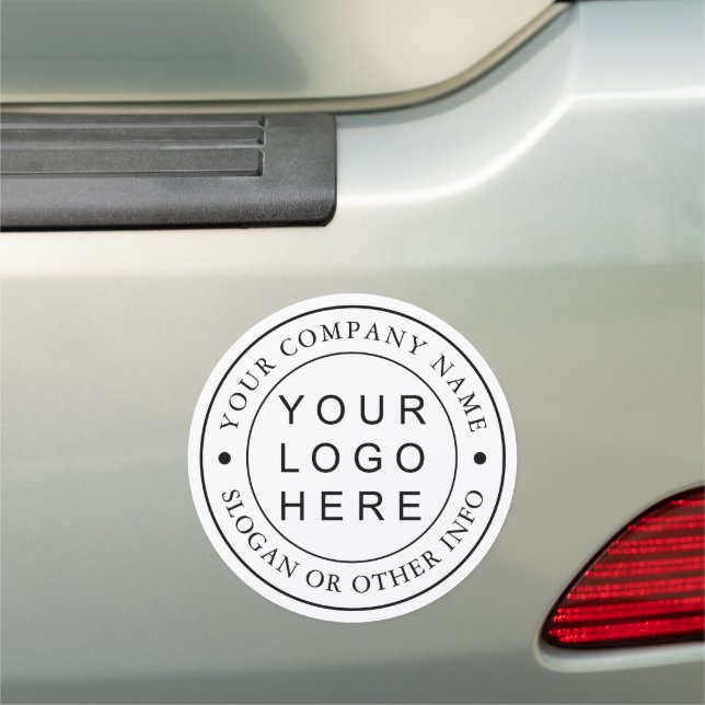 Custom Company Business Logo Car Magnet (In Situ)