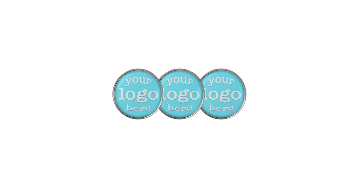 Custom Company Business Logo Corporate Tournament Golf Ball Marker Zazzle Com