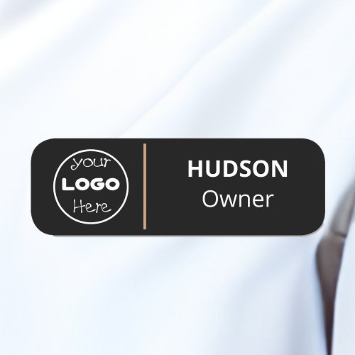 Custom Company Business Logo Employee Name Tag