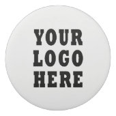 Custom Company Business Logo  Eraser (Back)
