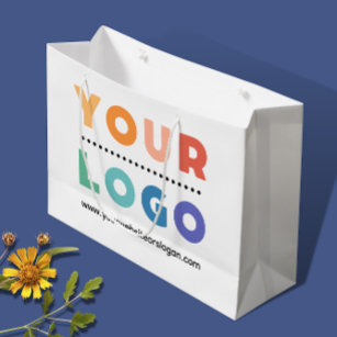Custom Logo Kraft Paper Shopping Paper Bag With Handle  Printed shopping  bag Custom printed shopping bags Bags