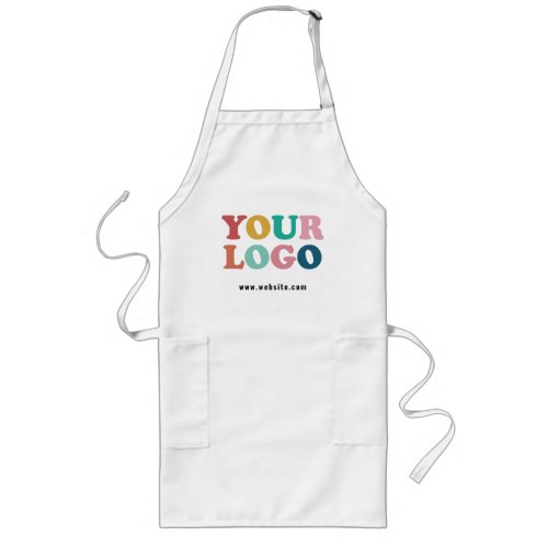 Custom Company Business Logo Long Apron