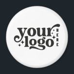 Custom Company Business Logo Personalized Fridge Magnet<br><div class="desc">Are you looking for branded giveaways for your business event? Check out this Custom Company Business Logo Personalized Fridge magnet. You can easily customize it with your logo and you're done. No minimum orders,  also bulk orders possible. Happy branding!</div>