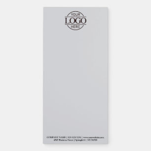 Custom Company Business Logo Promotional Branding Magnetic Notepad