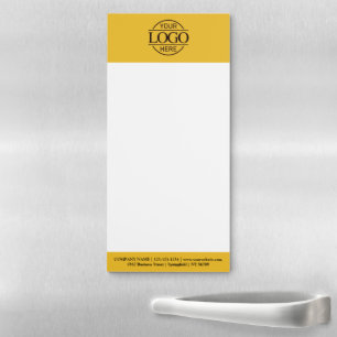 Custom Company Business Logo Promotional Branding Magnetic Notepad