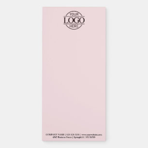 Custom Company Business Logo Promotional Branding Magnetic Notepad