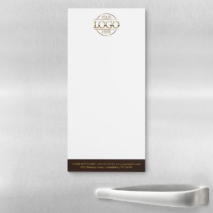 Custom Company Business Logo Promotional Branding Magnetic Notepad