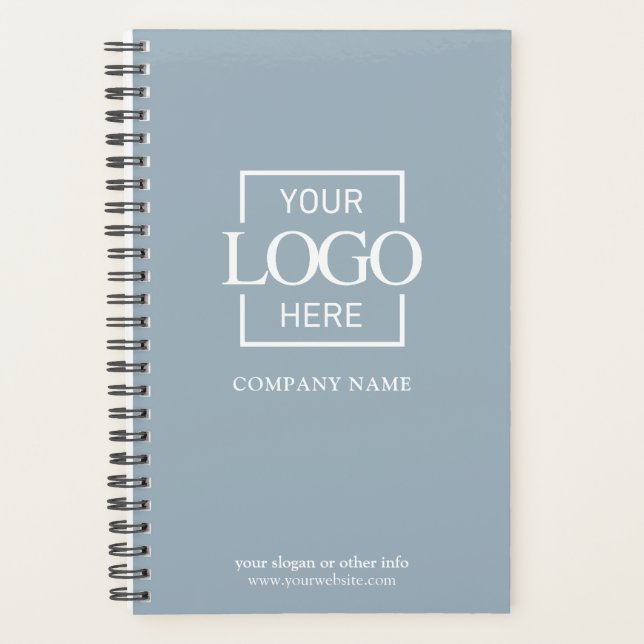 Custom Company Business Logo Promotional Branding Planner (Front)