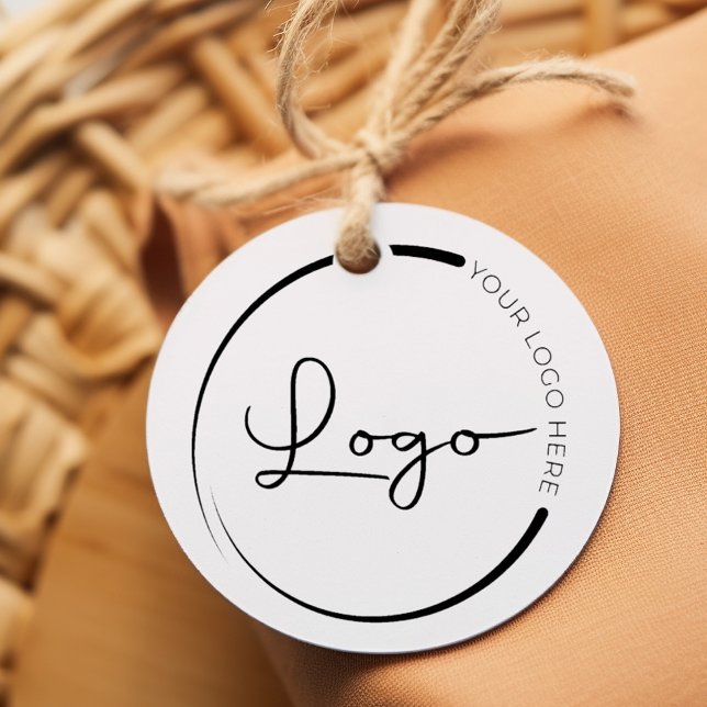 Custom Company Business Logo Promotional Favor Tags (Creator Uploaded)