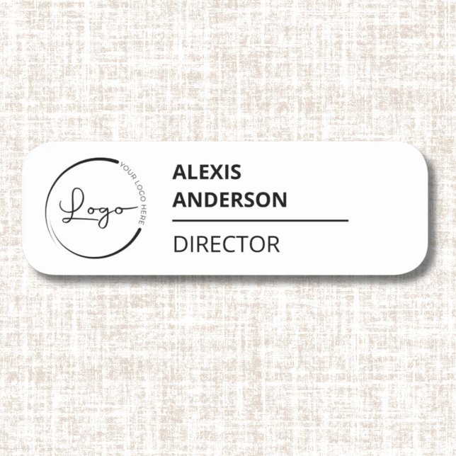 Custom Company Business Logo Promotional Name Tag (Creator Uploaded)