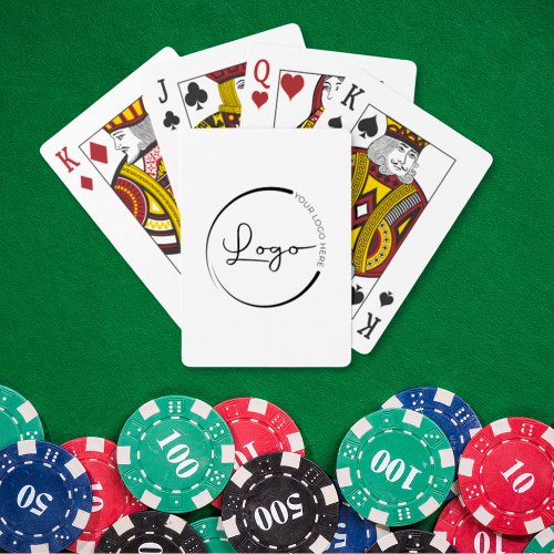 Custom Company Business Logo Promotional Playing Cards