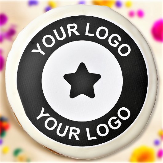Custom Company Business Logo Promotional Sugar Cookie